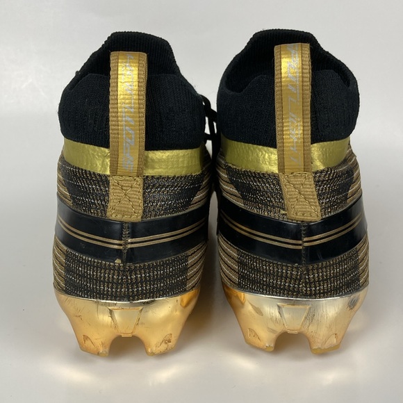 Under Armour Men's Spotlight MC Gold Football Cleats, Size 12 - Picture 5 of 16